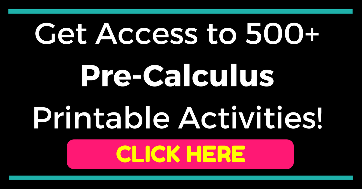 PreCalculus Worksheets