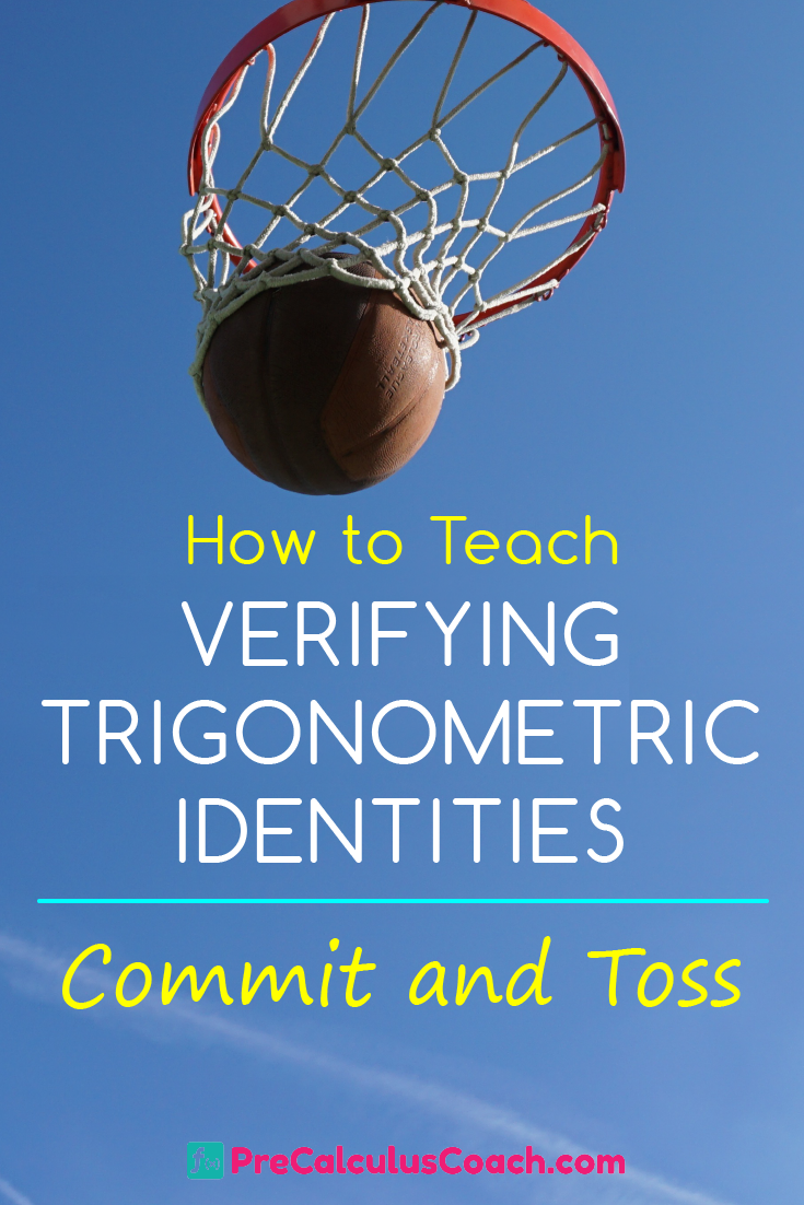 Verifying Trigonometric Identities Worksheet
